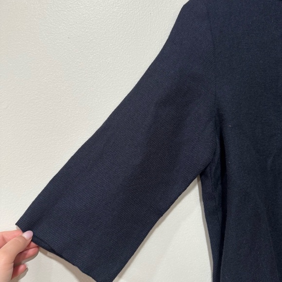 Lauren moffatt linen/ wool blend dress 8 - Picture 4 of 9